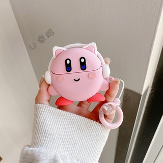 三星 Galaxy Buds 3 Pro 音樂星之卡比 附防丟扣 Buds3 耳機 保護套 保護殼 矽膠套 防摔殼耳機殼