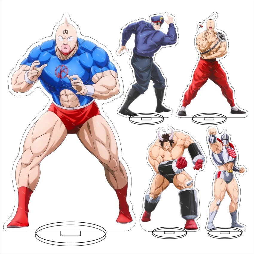 筋肉人 金肉人 亞克力擺件  泰利人 拉麵人 羅賓假面 亞克力擺件 16cm