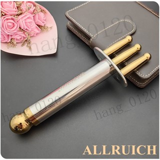 養生堂推薦 ALLRUICH黃金鈦排痠棒磁能按摩棒活力棒颳痧棒全身雙磁點穴棒手拿