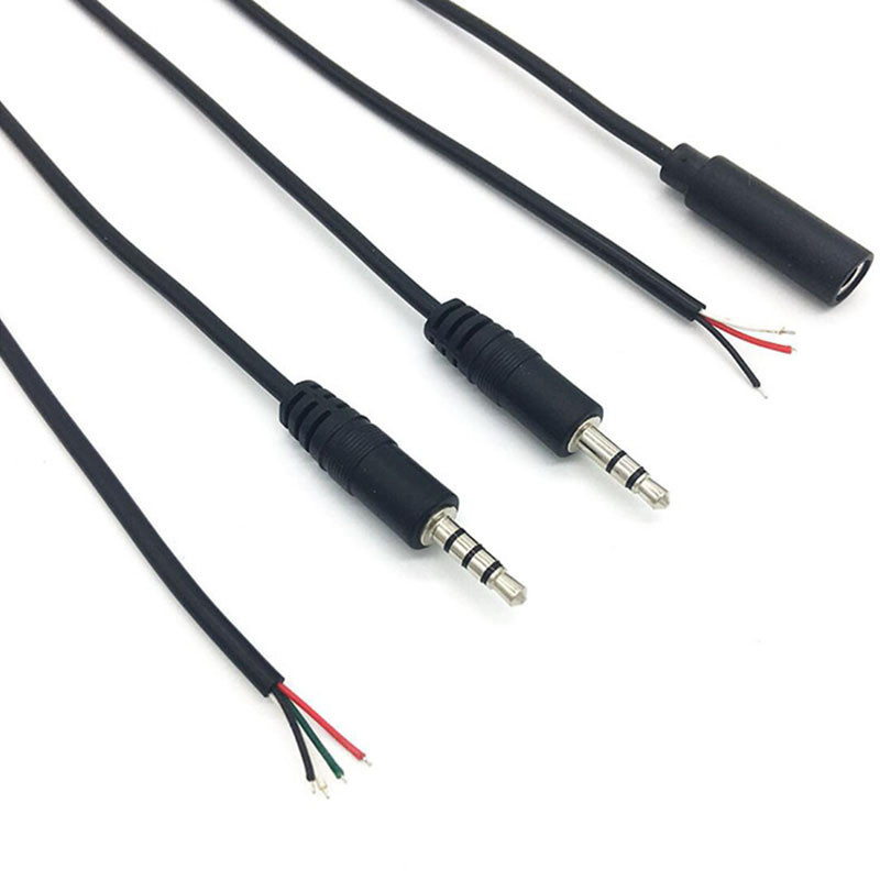 25cm 2.5mm 單聲道 2pole 3pole 連接器電纜公母插頭延長線音頻電纜充電器 TWK1