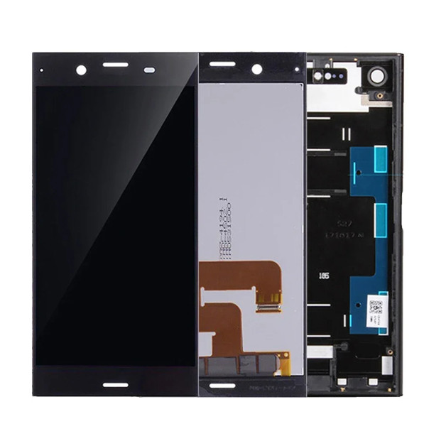 索尼 原裝帶邊框適用於 SONY Xperia XZ1 G8341 G8342 F8342 F83411 LCD 顯示屏