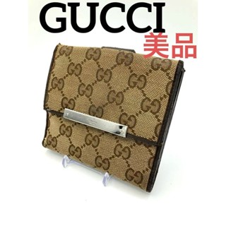 GUCCI 古馳 錢包 GG Canvas 帆布 GG紋 日本直送 二手