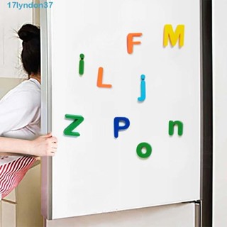 LYNDONB磁性貼紙幼兒學習拼寫工具早教玩具教育玩具26件磁性學習字母表學習拼寫計數磁數位