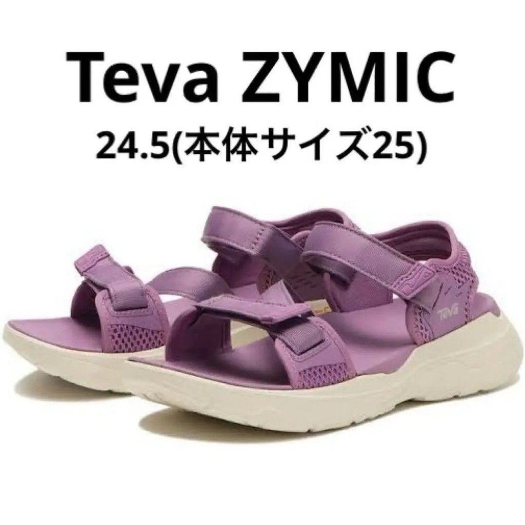 TEVA 涼鞋 Zymic 紫色 女用 mercari 日本直送 二手