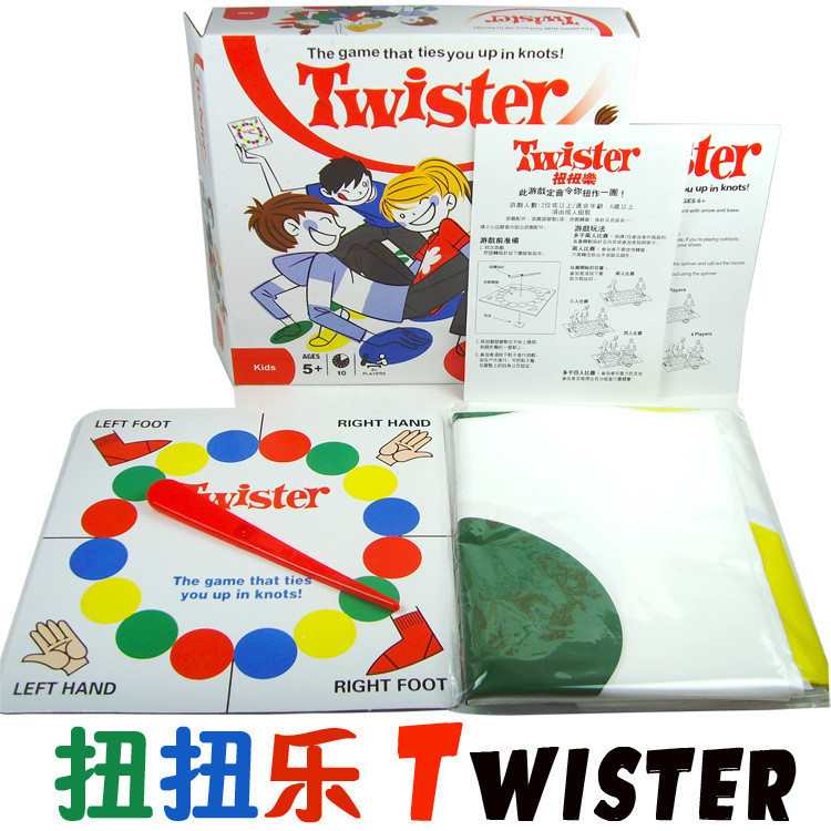 【黑匣子】標裝版twister身體扭扭樂玩具 身體平衡歡樂聚會親子游戲