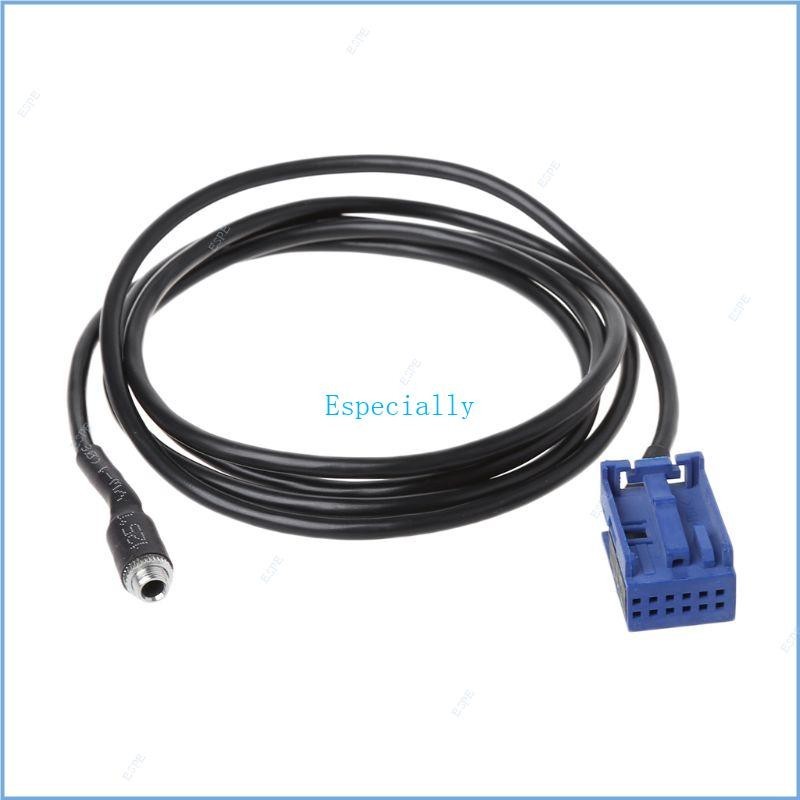 Esp Aux o 電纜適配器 W203 母插頭輸入線,用於收音機播放器