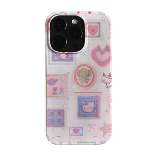 少女心貓咪藝術小眾適用高階感卡通iPhone16pro+蘋果15promax菲林手機殼新款13/1214proVIVO9