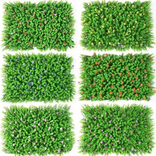 【臺灣出貨】購滿199出貨 模擬 綠植 尤加利塑膠 人工草坪 綠色地毯 魚缸底部 鋪墊 室內牆面 裝飾 熱銷
