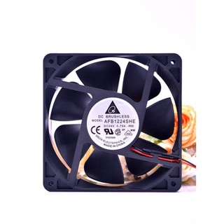 原裝臺達 AFB1224SHE 12038 24V 0.75A 12CM 大風量 變頻器風扇