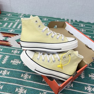 CVS 更新 Chuck 1970 年代高幫休閒男女通用硫化滑闆鞋米色