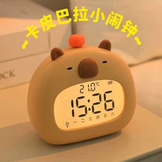 時鐘 電子時鐘 2024新款鬧鐘學生用專用起床神器兒童女孩自律鬧鈴電子時鐘計時器