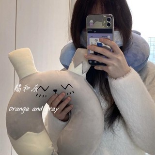 💕靠枕 靠墊 椅子座墊 腰枕 交換禮物可愛記憶棉護頸枕卡通小兔u型枕慢回彈可拆洗午睡枕便攜旅行靠枕