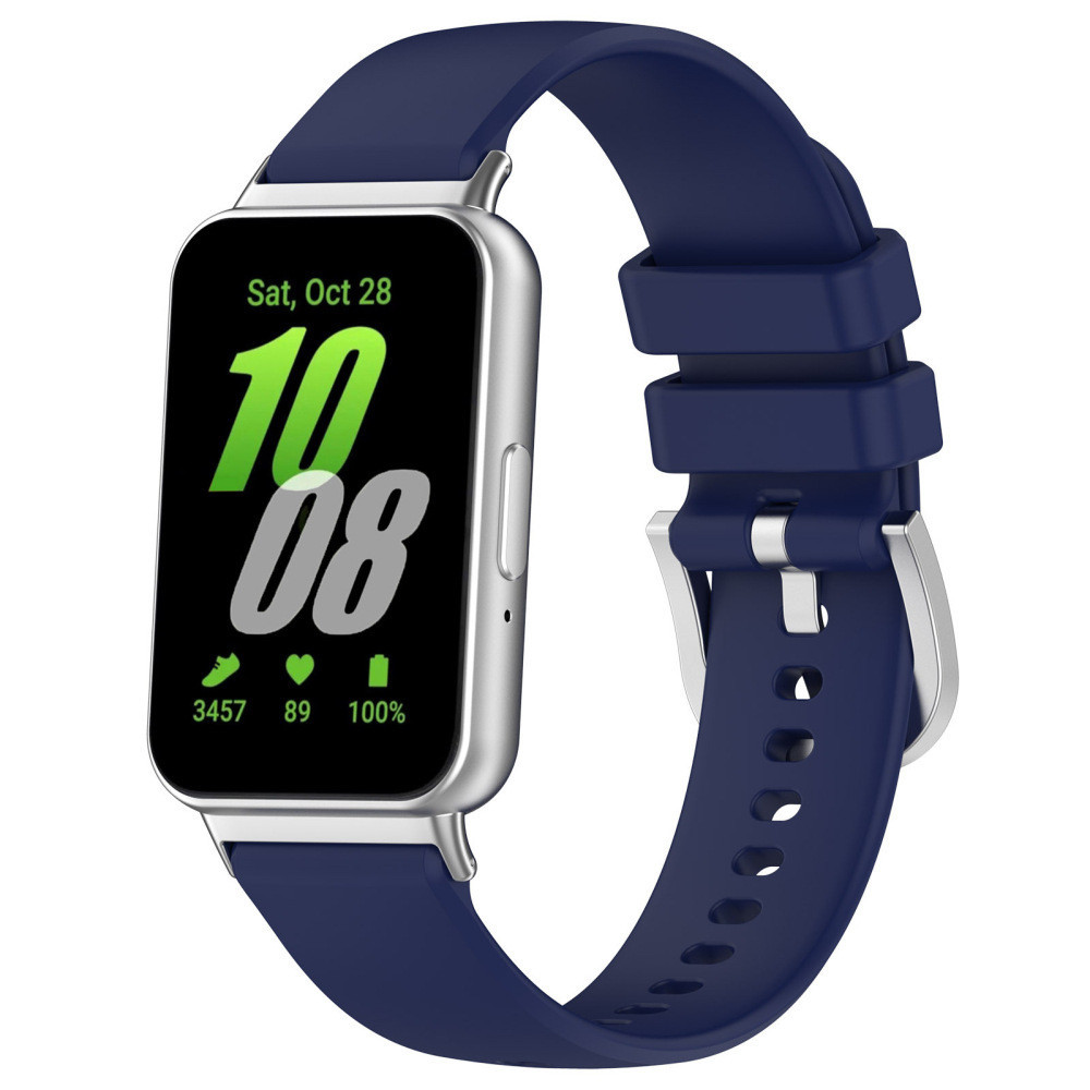 三星 Galaxy Fit 3 錶帶 分體式防水硅膠錶帶 Samsung Galaxy Fit3 手環矽膠帶錶帶
