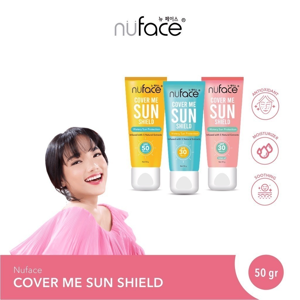 Nuface防曬cover Me Sun Shield BPOM防曬面