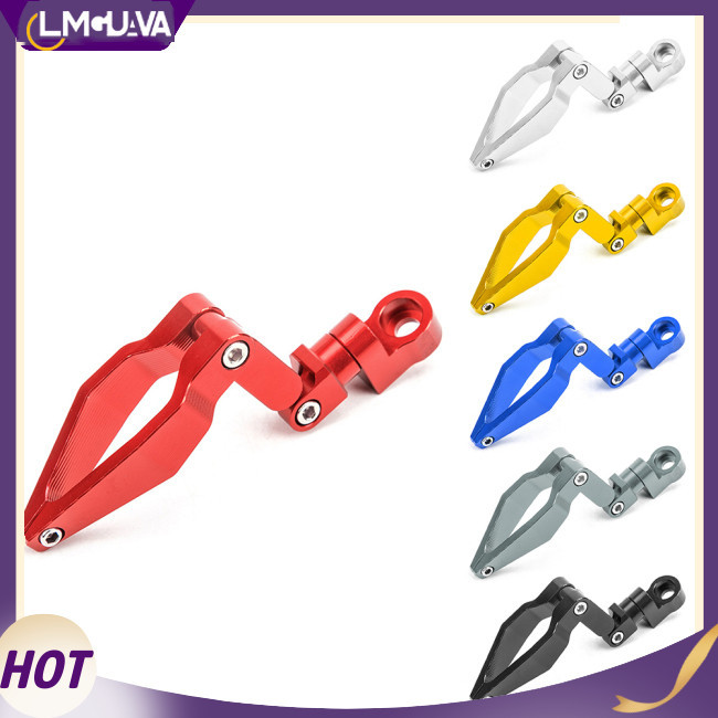 Lmg 前製動軟管電纜導向夾鋁合金折疊油管夾通用摩托車電動自行車