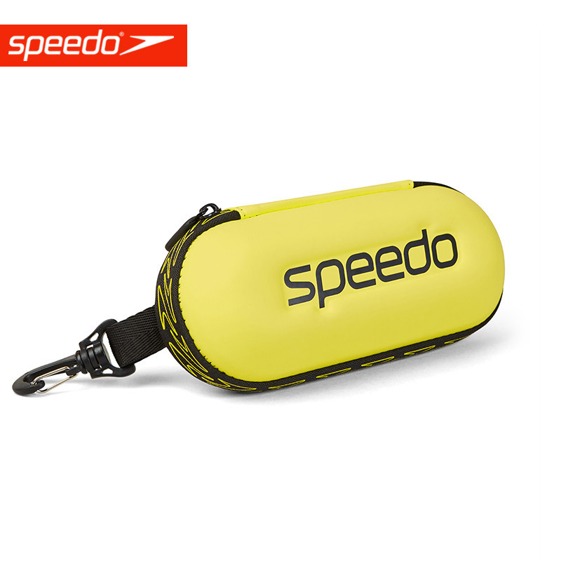 speedo/速比濤泳鏡盒 大號專業防水便攜游泳鏡盒泳帽泳鏡掛鉤收納