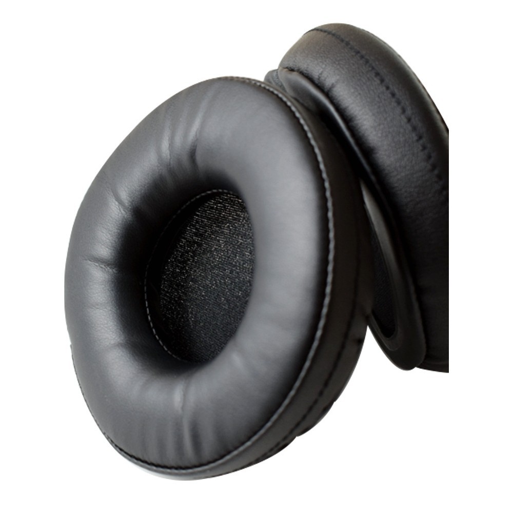 多尺寸圓形耳麥替換皮海綿套DIY耳機配件耳墊耳機套網咖遊戲耳罩