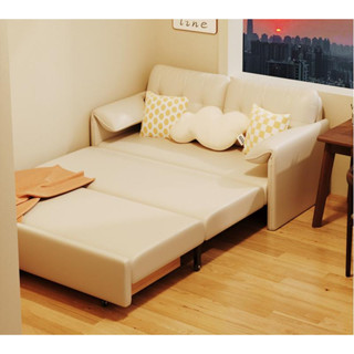 【🚛宅配免運🚛】簡約沙發床 家用客廳沙發床 多功能雙人摺疊床 小戶型伸縮沙發床 兩用儲物懶人沙發