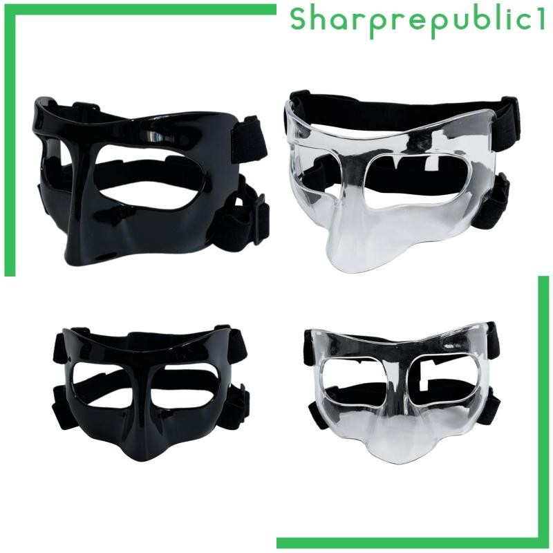 [Sharprepublic1] 派對壘球足球籃球男式女式面罩鼻罩