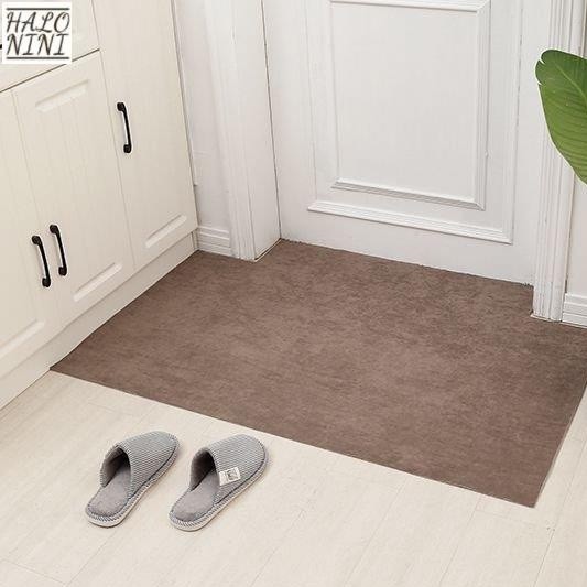 Halo nini超薄地墊高品質不卡門入戶防滑地毯玄關過道簡約腳墊可任意裁剪純色薄款地墊2-3MM超薄地毯