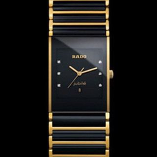 【專櫃】瑞士手錶男女士石英錶 精密陶瓷系列時尚間鋼方形 防水情侶腕錶