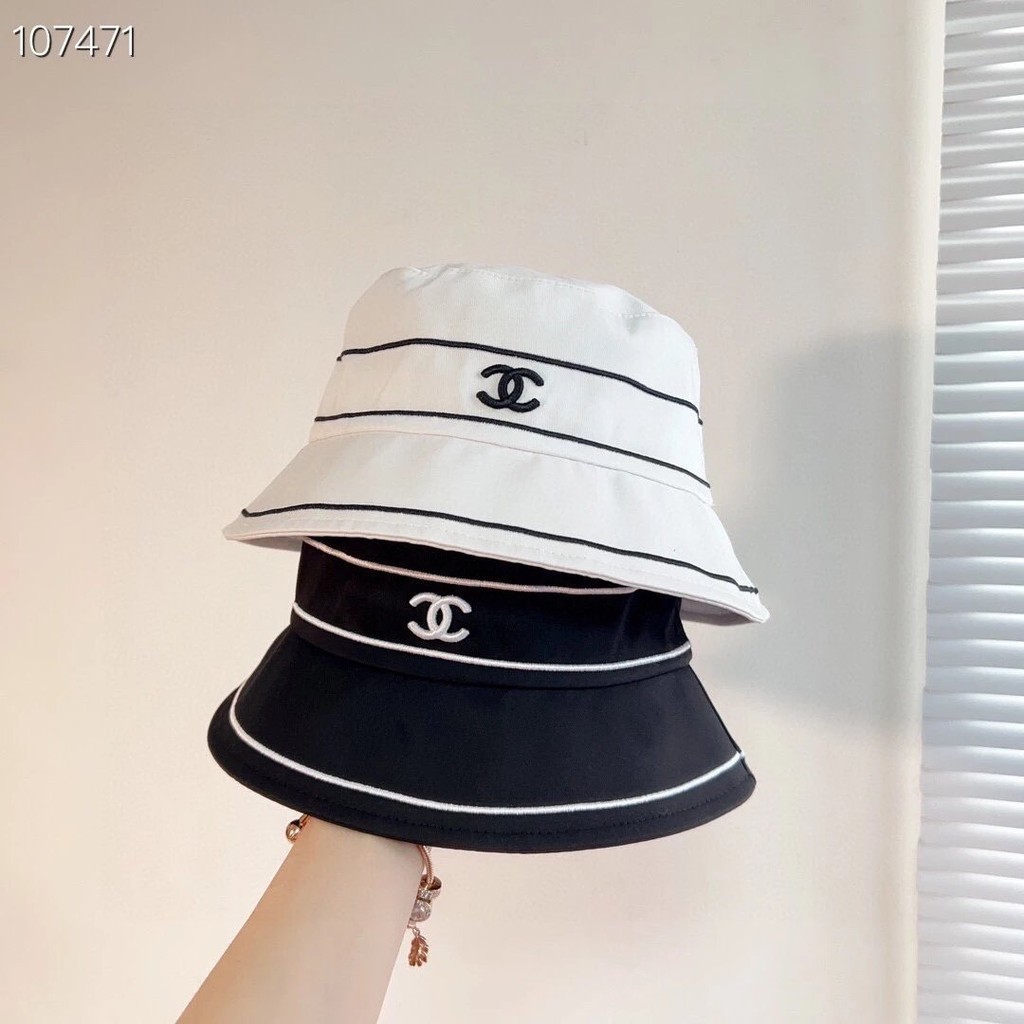 【頂級品質】C家小香2023新款小香風漁夫帽桶帽，可摺疊減齡百搭 719U
