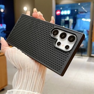 SAMSUNG 超薄散熱手機殼適用於三星 Galaxy S24 S23 FE S22 Plus 超薄散熱硬質 PC 相機