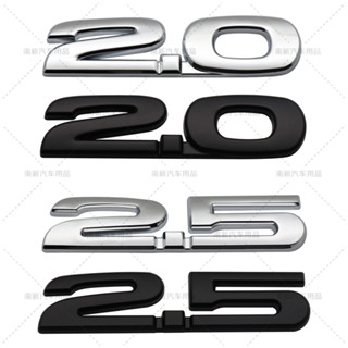 馬自達Mazda定製金屬車標2.0 3D保險槓貼紙2.5端尾標貼紙字標排量標準CX-90 CX3 CX30 CX-5 C