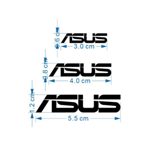 貼紙創意 Asus華碩logo筆記本金屬貼電腦貼紙液晶顯示器標貼華碩電腦標誌貼