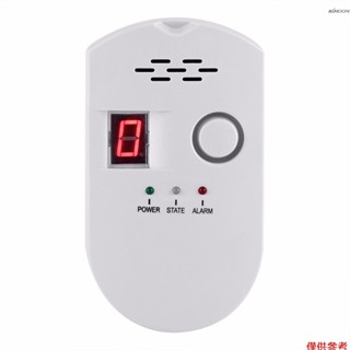 BRJ-502D 直插式高靈敏數顯液化石油氣報警器 煤氣探測器 可燃氣體檢測儀 美規