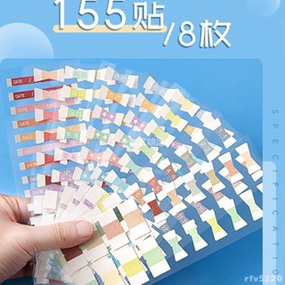 臺灣出貨🎧 【環保材質】索引貼雙面復古便利貼小條標記可撕可書寫紙質彩色分類指示書籤 便籤貼紙 標籤貼 手帳貼紙