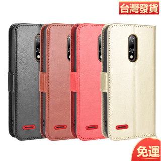 Ulefone Note 8P手機殼 毆樂風Note8P手機皮套翻蓋瘋馬紋掛繩插卡