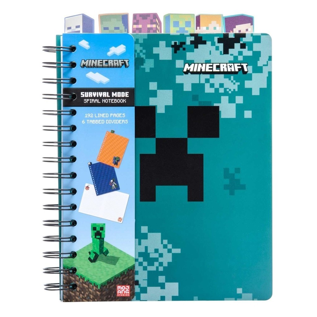 Minecraft: Survival Mode Spiral Notebook/Insights【禮筑外文書店】