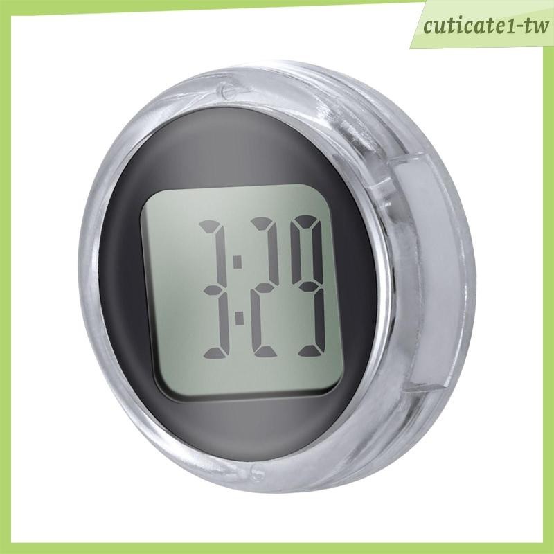 [CuticatecbTW] 摩托車時鐘摩托車車把時鐘防水摩托車車把手錶迷你摩托車數字時鐘用於汽車 SUV