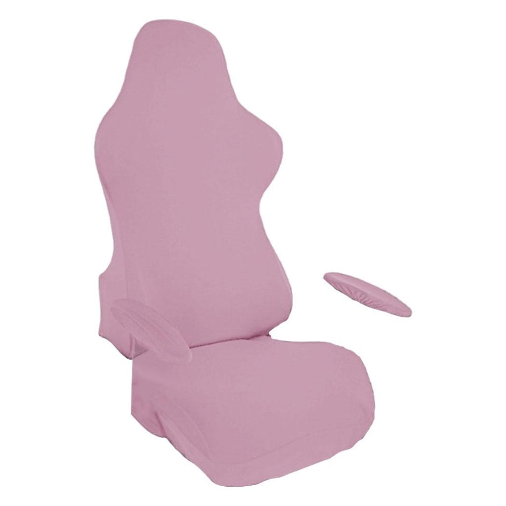 [WhbadguyojTW] 遊戲椅套聚酯通用扶手套用於傾斜賽車遊戲椅