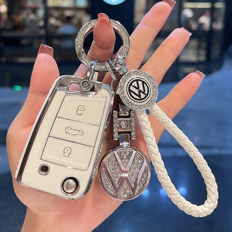 台冠汽車 福斯 Volkswagen 鑰匙套 VW Tiguan GOLF POLO 鑰匙圈 鑰匙包 鑰匙殼
