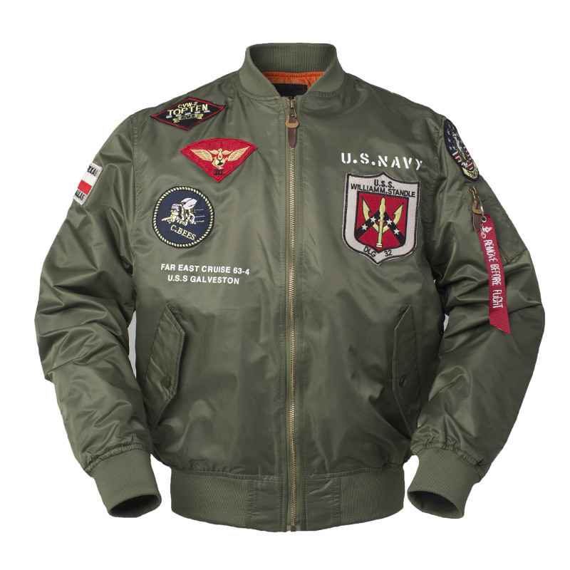春秋MA-1戰術飛虎隊壯志凌雲空軍飛行員夾克外套男賽車夾克