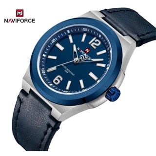 Naviforce 時尚新款男士手錶頂級品牌豪華防水手錶商務運動軍事原裝石英男時鐘 9233