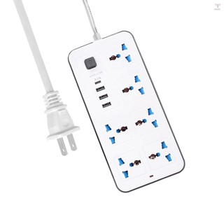 Uurig)帶 6 個 AC 插座和 3 個 USB 1 C 型端口的電源板 6 英尺延長線浪湧保護器,適用於家庭辦公室