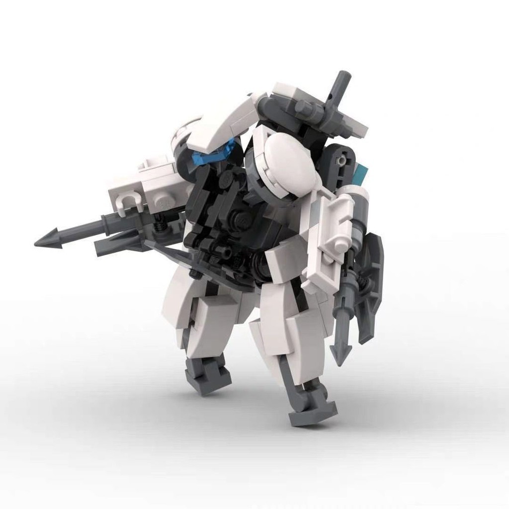 【BTF】兼容 外骨骼聖弩戰魂機甲模型 國產科技教育積木零件 moc小顆粒 SOHI