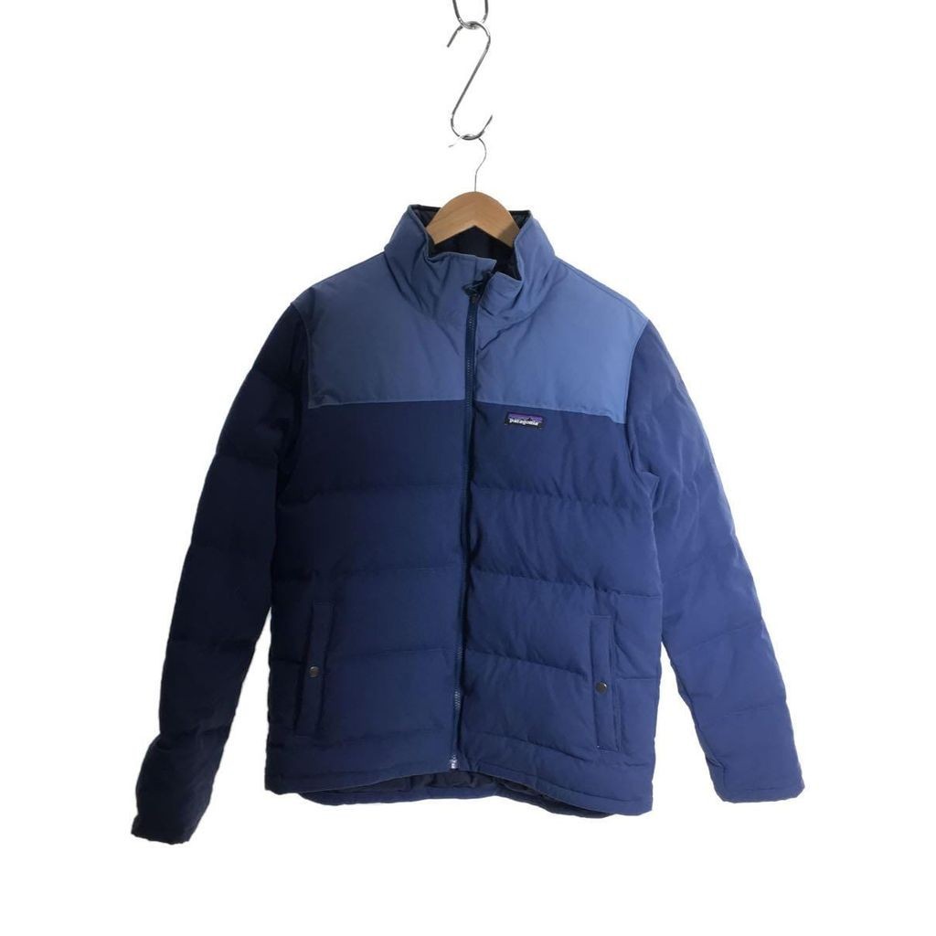 Patagonia AG羽絨服 夾克外套素色 深藍色 日本直送 二手