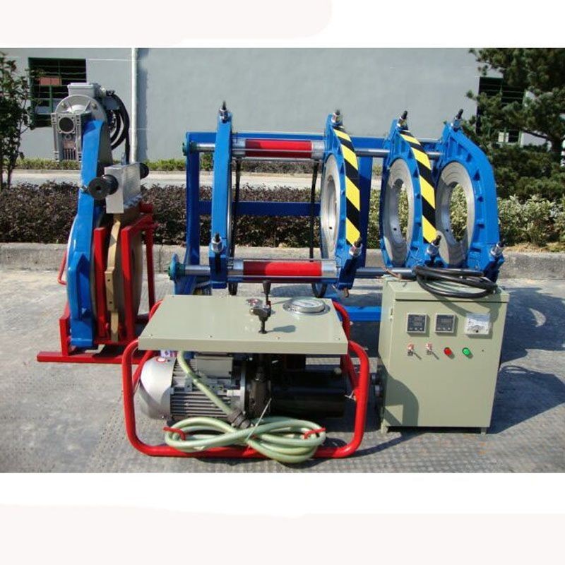 【臺灣專供】華可PE液壓半自動對接機全自動焊接機pe熱熔器PPR管道熔接器設備