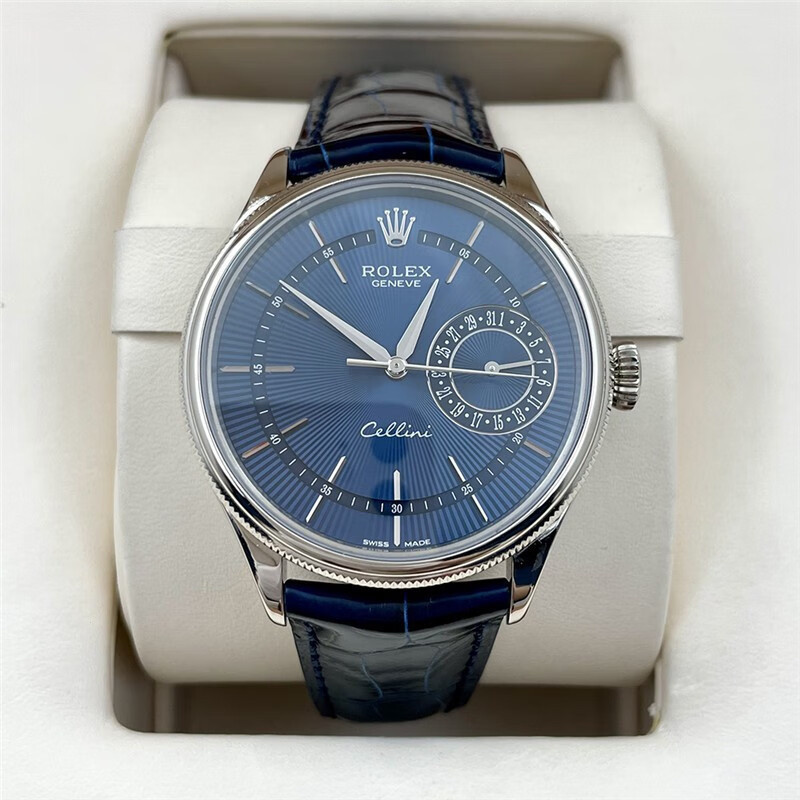 Rolexx Watches 切利尼表徑39mm自動機械手錶18K白金50519