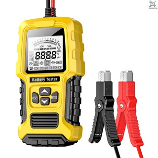 Wohotw FOXSUR 12V 24V 汽車電池測試儀 LCD 電池分析儀測試工具汽車卡車摩托車 SUV 船等鋰電池