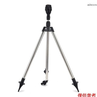 自動旋轉灑水器 花園澆花灌溉噴水器 綠化草坪噴灌器 360度澆水噴頭  【三腳架+麥格噴頭+紙盒包裝】