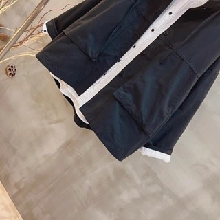 爆款新品【1818人收藏】工裝韓版風衣長袖外套女寬鬆2025春秋裝新款素色連帽短外套上衣