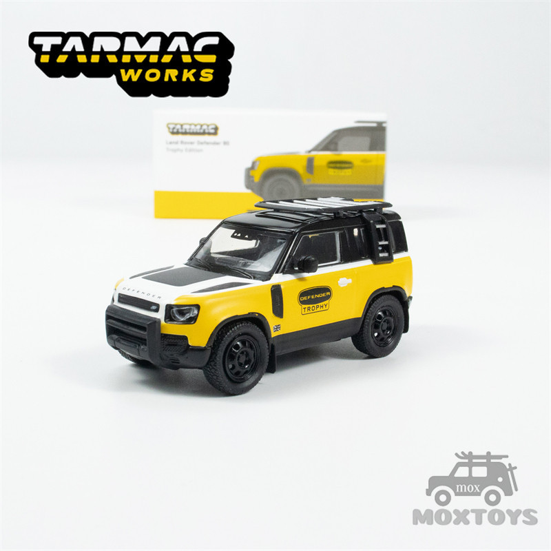 Tarmac Works 1:64 Land Rover Defender 90 獎杯版壓鑄模型車