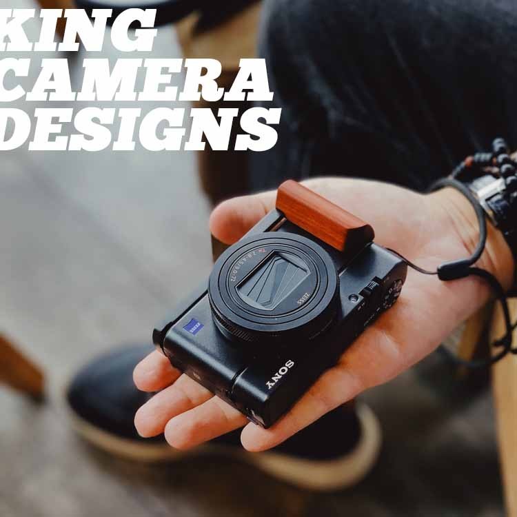 【現貨速發】相機配件 【King】原創索尼黑卡相機手柄 黑卡7 RX100全系通用 19新款手柄