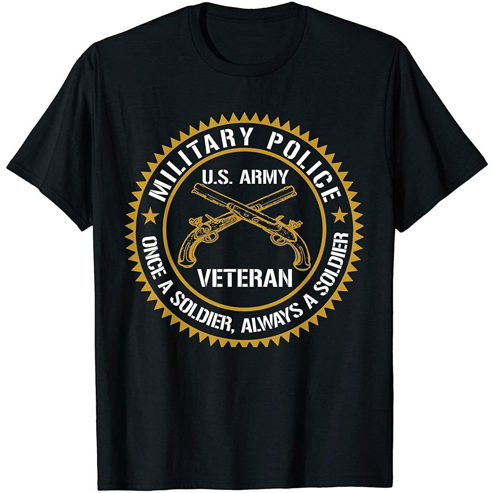 憲兵美國陸軍退伍軍人曾經是士兵 T 恤