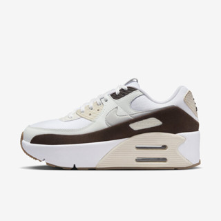 Nike Air Max 90 Lv8 FD4328-102 女 休閒鞋 運動 復古 雙層氣墊 緩震 厚底 白 棕米